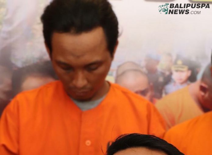 Tersangka Muhamad Efendi penjambret asal Mojokerto.