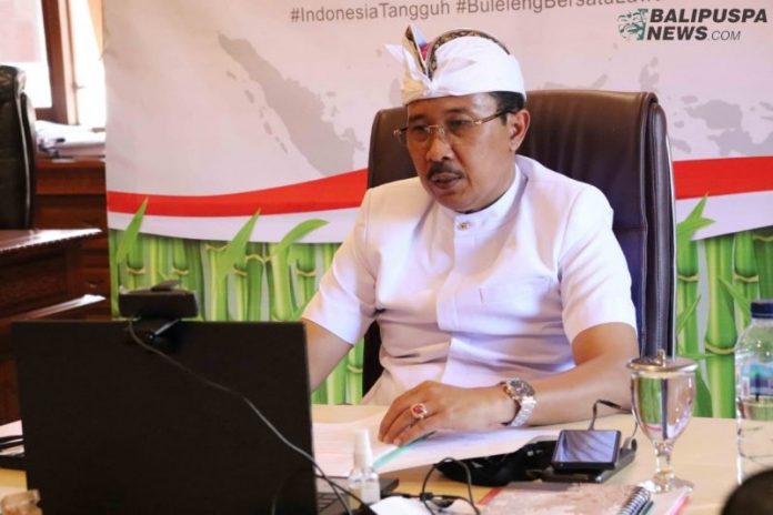 Sekretaris Tim GTPP Covid-19 Kabupaten Buleleng, Drs. Gede Suyasa, M.Pd