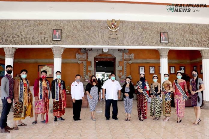 Kunjungan Putera Puteri Wisata Indonesia (PPWI) 2020 ke Kabupaten Buleleng, Rabu (14/10/2020)
