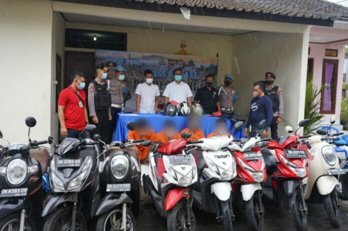 Komplotan pencuri asal Jatim diamankan Polres Bangli