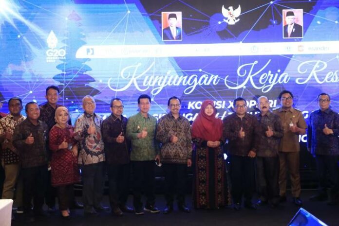 Kunjungan Kerja Reses Komisi XI DPR RI ke Provinsi Bali Masa Persidangan V Tahun Sidang 2021-2022 di Hotel Hyatt Regency, Sanur, Denpasar