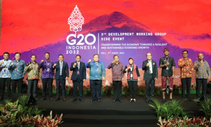 Gubernur Koster mengahadiri pertemuan Side Event G20 Indonesia, 3rd Development Working Group Meeting
