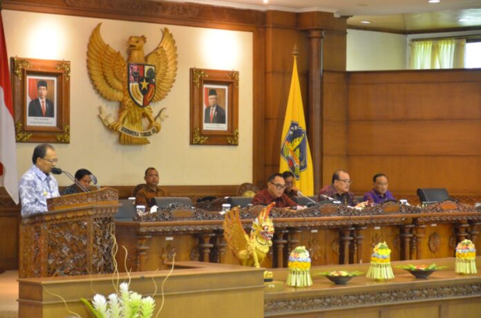 Rapat Paripurna ke-33 tahun, Penjelasan Gubernur tentang Ranperda Provinsi Bali Tentang APBD Provinsi Bali Tahun Anggaran 2023