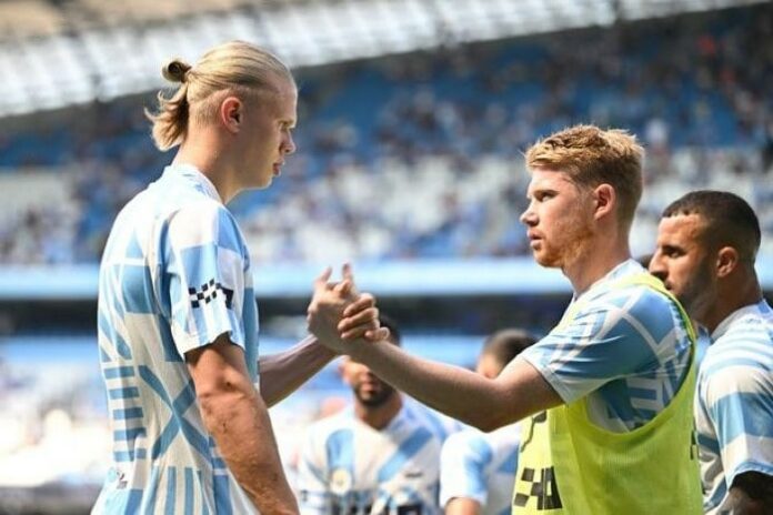 Erling haaland dan Kevin De Bruyne