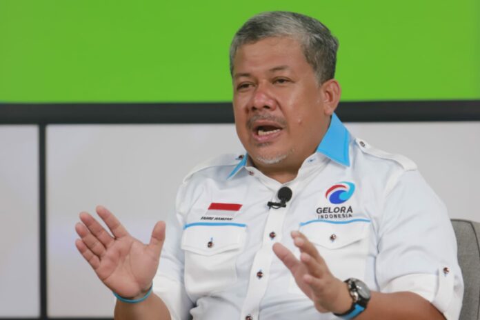 Wakil Ketua Umum Partai Gelombang Rakyat (Gelora) Indonesia, Fahri Hamzah. (Foto: Partai Gelora)