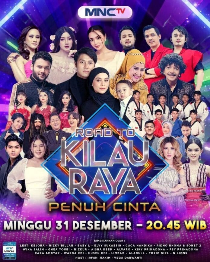 MNCTV menghadirkan konser musik Road To Kilau Raya “Penuh Cinta”