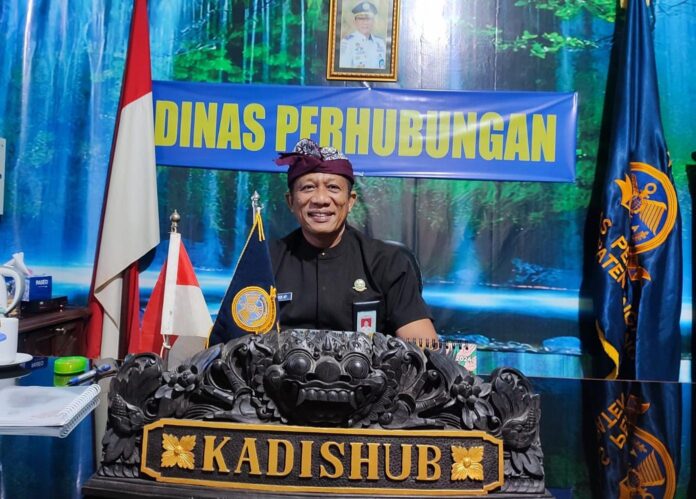 Kepala Dishub Kabupaten Buleleng Gede Gunawan Adnyana Putra