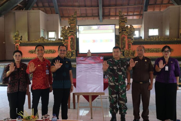 Kegiatan rembuk stunting di Kabupaten Buleleng Tahun 2024 yang dilaksanakan di Gedung Wanita Laksmi Graha Singaraja