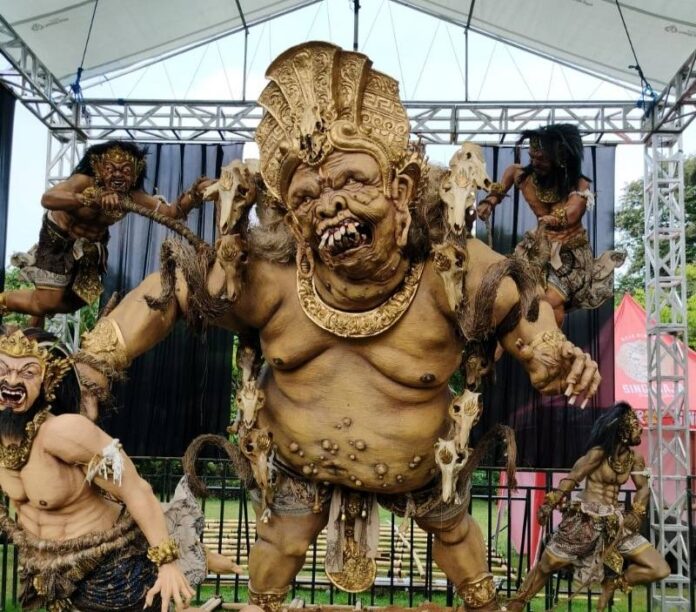 Ribuan Polisi Kawal Pawai Ogoh-ogoh Saat Nyepi