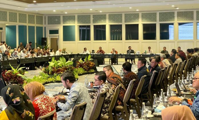 Rakor Panitia Nasional WWF ke-10 di Bali International Convention Centre, Nusa Dua, Sabtu (20/4/2024)