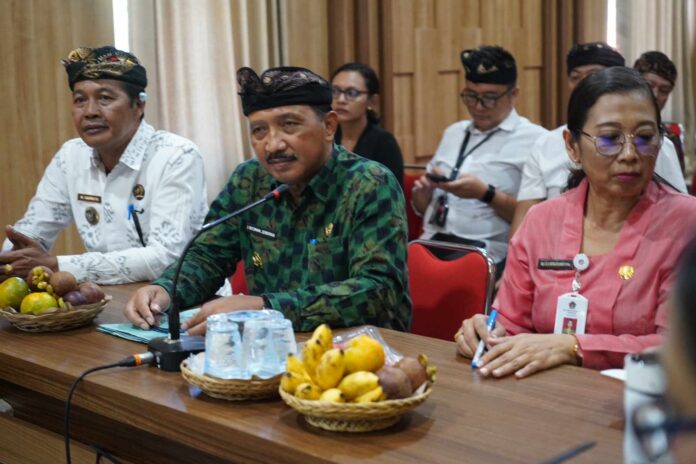 Pelaksanaan verifikasi lapangan Lomba Desa Pangan Aman tingkat Nasional yang berlangsung di Desa Dawan Klod, Kecamatan Dawan, Kabupaten Klungkung