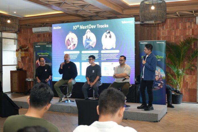 GM Consumer Business Region Bali Nusra, Mulyadi Indra saat membuka Roadshow di Denpasar