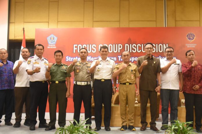 Pelaksanaan Forum Group Discussion (FGD), mengenai permasalahan kemacetan dan kepadatan lalu lintas yang digelar Dinas Perhubungan Kota Denpasar