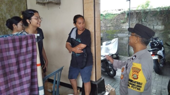 Polsek Kuta Selatan melaksanakan sidak di Kelurahan Tanjung Benoa, pada Minggu (6/4/2025) pagi