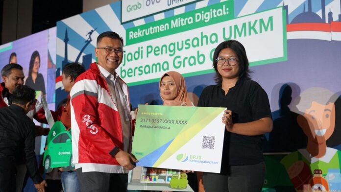 BPJS Ketenagakerjaan menegaskan dukungannya terhadap inisiatif kolaboratif antara Grab Indonesia dan Kementerian Koperasi dan Usaha Kecil dan Menengah Republik Indonesia