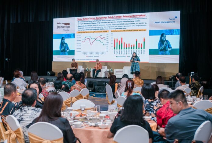 Danamon menyelenggarakan Economic Outlook “Danamon Wealth Series” bersama Ekonom dan/atau pakar ahli dari Danamon dan mitra untuk memberikan edukasi dan informasi keuangan dan perekonomian terkini yang berguna bagi nasabah dalam mengambil keputusan investasi.