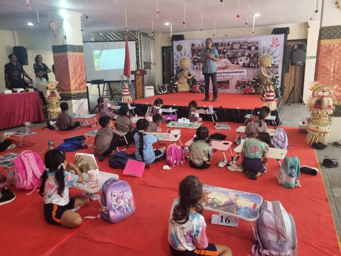 Dinas Perpustakaan dan Kearsipan Kabupaten Gianyar menggelar berbagai lomba dan seleksi Duta Literasi di Gedung Fasilitas Layanan Perpustakaan Daerah Nawaksara, Rabu (3/9/2025)