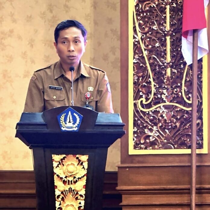 Pelaksana Tugas (Plt) Kepala Badan Pengelola Keuangan dan Aset Daerah (BPKAD) Kabupaten Badung) Ketut Wisuda