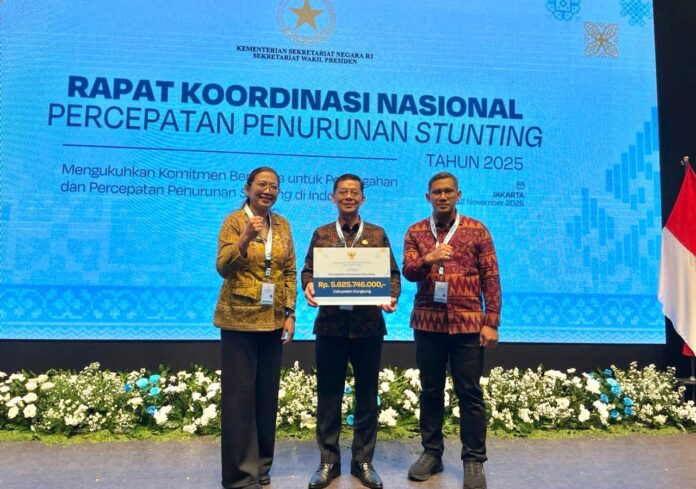 Pemerintah Kabupaten Klungkung mendapat apresiasi dari Wakil Presiden, Gibran Rakabuming berupa pemberian insentif fiskal tahun berjalan tahun anggaran 2025