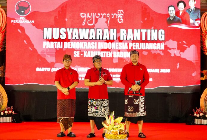 Dewan Pimpinan Cabang (DPC) PDI Perjuangan Kabupaten Badung menggelar Musyawarah Ranting (MUSRAN) se-Kabupaten Badung