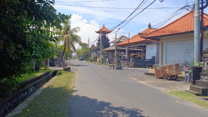 TKP dugaan penganiayaan di Banjar Gumicik, Ketewel, Sukawati