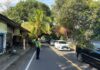 NMAX vs NMAX di Jalur Bugbug, Guru dan Pelajar Luka-luka Lokasi kecelakaan di jalur Amlapura - Denpasar yang melibatkan sepeda motor