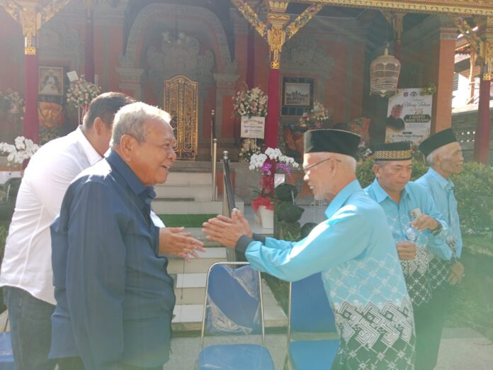 GMT saat menerima rombongan warga muslim yang akan naik haji ke tanah suci