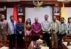 Bali Bersiap Jadi Pusat Turnamen Gateball Nasional dan Internasional Gubernur Bali, Wayan Koster saat menerima audiensi pengurus Persatuan Gateball Seluruh Indonesia (Pergatsi) Bali di Ruang Tamu Kantor Gubernur Bali, Denpasar