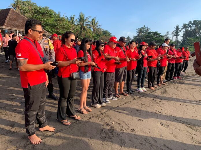 Dewan Pimpinan Cabang PDI Perjuangan Kabupaten Gianyar menggelar kegiatan “Gerakan Merawat Pertiwi”, pada Sabtu (23/5/2026)