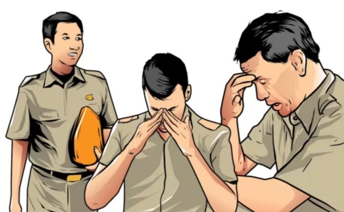 Ilustrasi ASN dipecat. (gambar: Melawinews.com)