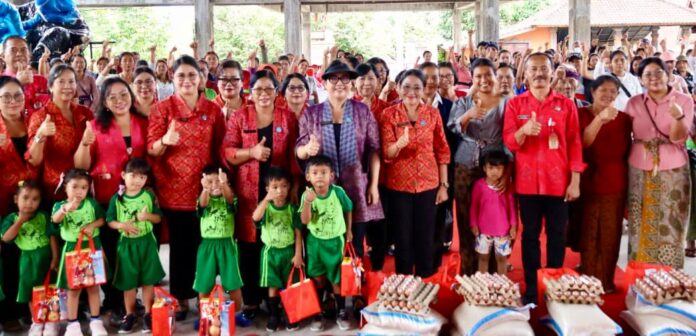 Program Aksi Sosial “Bergerak dan Berbagi” di Kecamatan Selemadeg Timur dan Selemadeg, Tabanan, Senin (18/5/2026)