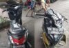 Motor vs Motor di Seririt, Dua Pengendara Dilarikan ke Rumah Sakit Kondisi sepeda motor yang terlibat kecelakaan lalu lintas di Jalan Sudirman Kelurahan/Kecamatan Seririt, Buleleng
