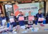 Polres Badung Ringkus 15 Kurir Narkoba, Amankan Sabu dan Ekstasi Konferensi Pers Polres Badung