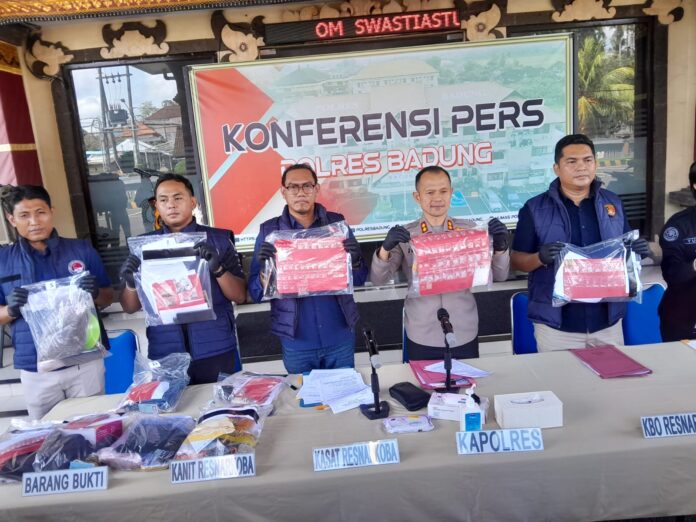 Konferensi Pers Polres Badung