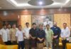 Optimalisasi Penanganan Sampah di Tukad Badung, Pemkot Denpasar Berkolaborasi dengan BWS dan The Ocean Clean Up Wakil Wali Kota Denpasar, I Kadek Agus Arya Wibawa saat menerima audiensi BWS Bali-Penida dan The Ocean Clean Up di Kantor Wali Kota Denpasar