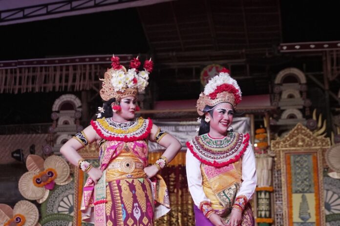 Utsawa (Parade) Arja Klasik Pesta Kesenian Bali (PKB) XLVIII Tahun 2026 di Kalangan Ayodya, Taman Budaya Provinsi Bali, Art Center Denpasar, Selasa (23/6/2026)