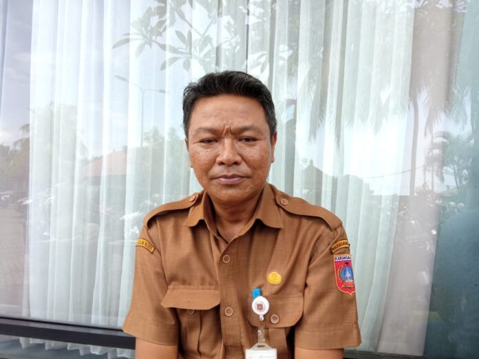 Kepala Dinas Kependudukan dan Pencatatan Sipil (Disdukcapil) Karangasem, I Made Kusuma Negara