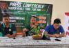 Peace Trail Fun Run 2026, Sudaji Siapkan Ajang Sport Tourism Berbasis Lingkungan Panitia Sudaji Peace Trail Fun Run 2026 saat melakukan jumpa pers di Jalan Pramuka, Singaraja