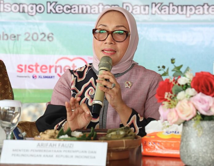 Menteri Pemberdayaan Perempuan dan Perlindungan Anak (PPPA), Arifah Fauzi.
