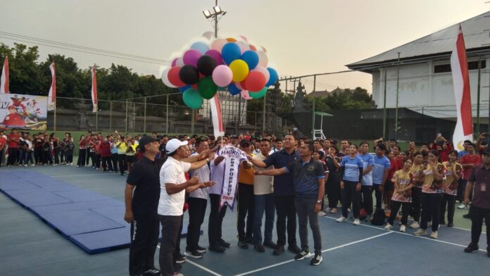 Pra Pekan Olahraga Provinsi (Pra Porprov) Buleleng 2026 yang dirangkaikan dengan peringatan Hari Olahraga Nasional (Haornas) di Lapangan Tenis GOR Buana Patra, Singaraja