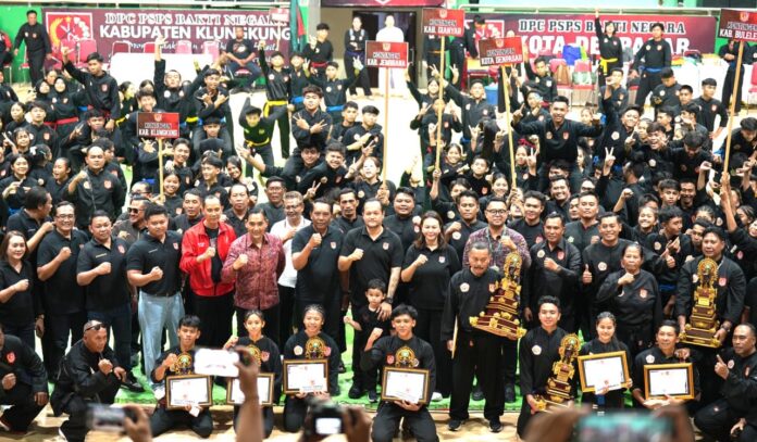 Penjaringan talenta muda sekaligus penguat sport tourism berbasis budaya yang resmi ditutup di GOR Purna Krida Kerobokan, Selasa (8/9/2026)